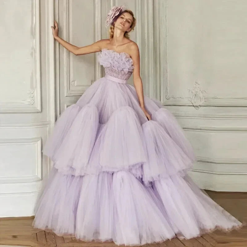 Formal tulle dress